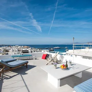 Mykonos Panorama With Private Terrace & Sea View Holiday home Mykonos Town